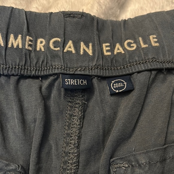 American Eagle Outfitters Gray Wide Leg Jumpsuit - Picture 2 of 4